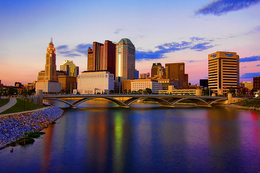 skyline of Columbus, OH